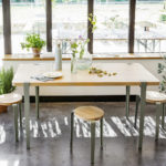 Pied de table et bureau – 75cm
