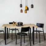 Pied de table et bureau – 75cm