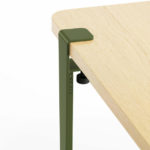 Pied de table et bureau – 75cm