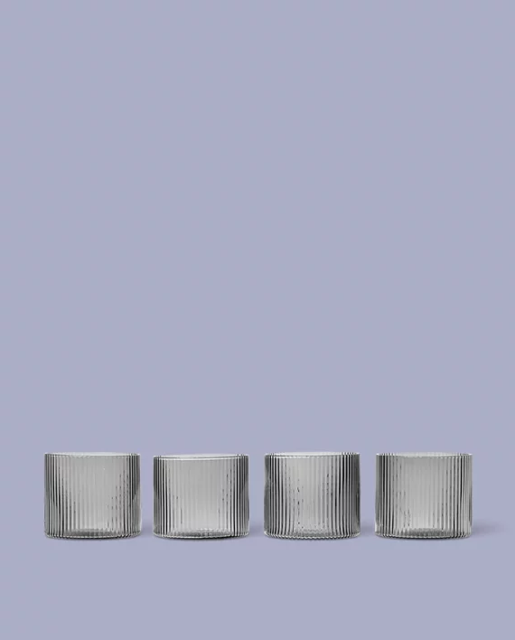 Ripple low glass – set de 4