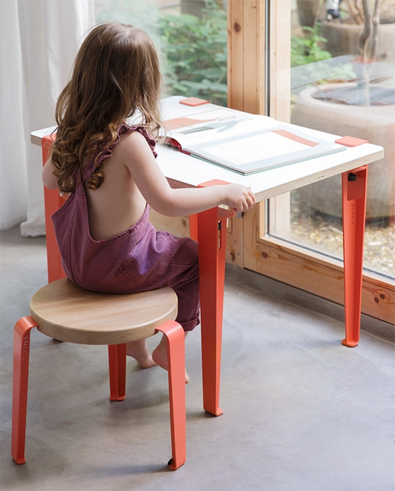 Pied de table pour bureau enfant – 50cm – CAILLOU