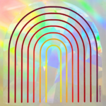 Attrape soleil – Retro rainbow