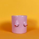 Boobie pot – cache pot