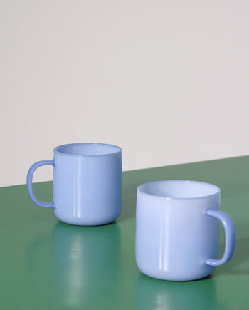 Borosilicate - tasses set de 2