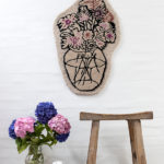 Tapis Autumn flower