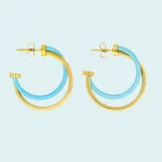 Ivy Blue – boucles d'oreilles