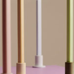 Square candle – 4 bougies