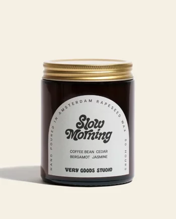 Slow morning – bougie naturelle