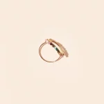 La bague tissée Paula
