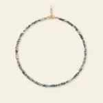 Le collier Jaspe verte