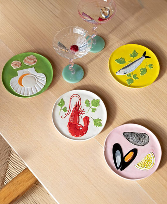 De La Mer – assiettes (set de 4)