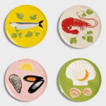 De La Mer – assiettes (set de 4)