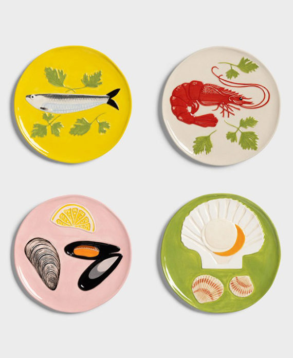 De La Mer – assiettes (set de 4)