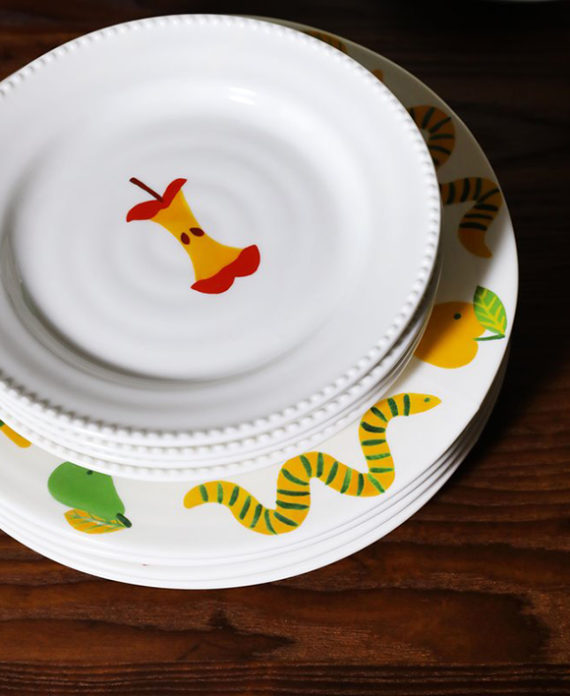 Haines apple – assiettes (set de 4)
