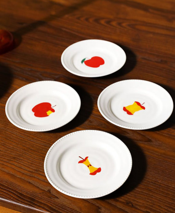 Haines apple – assiettes (set de 4)