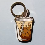 Cold brew latte – porte-clefs