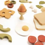 Set de petit-déjeuner en bois