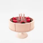 Set de Gâteau d'Anniversaire en Bois