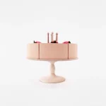 Set de Gâteau d'Anniversaire en Bois