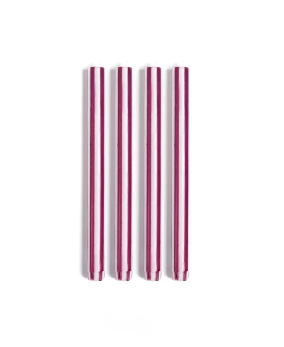 Stripy – bougies set de 4