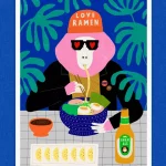 Love ramen – affiche 30x40