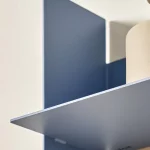 PLI bleu – étagère murale