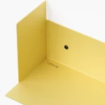 PLI jaune – étagère murale