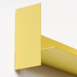 PLI jaune – étagère murale