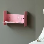 PLI rose – étagère murale