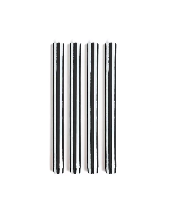 Stripy – bougies set de 4