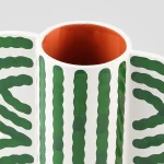 Grand papillon vert – Vase