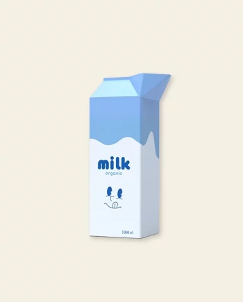 Vase milk