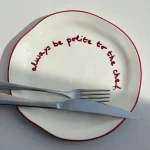 Always be polite to the chef – assiette