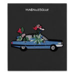 Cadillac en Fleur – écusson thermocollant