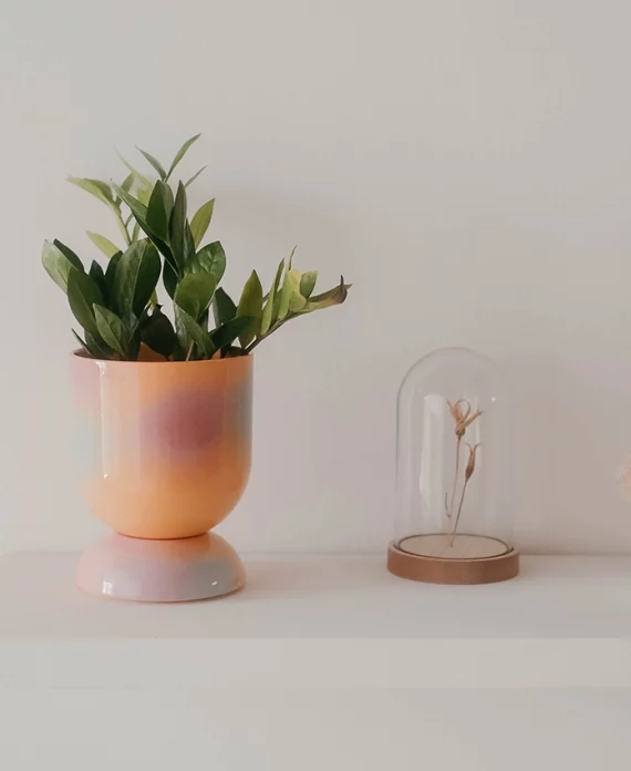 Euphoria – Cache pot et soucoupe