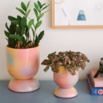 Euphoria – Cache pot et soucoupe