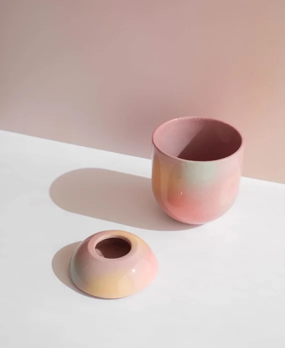 Euphoria – Cache pot et soucoupe