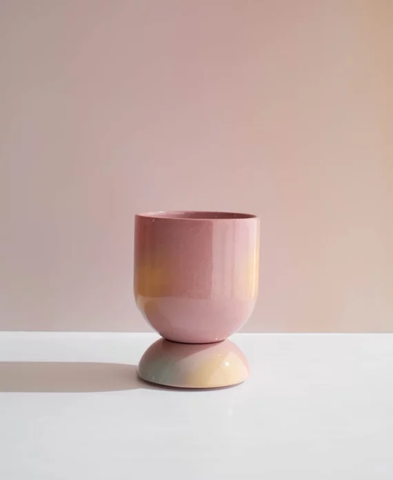 Euphoria – Cache pot et soucoupe