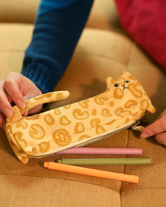 Lenny – trousse léopard