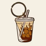 Cold brew latte – porte-clefs