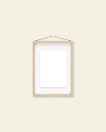 Glass glass – cadre A4
