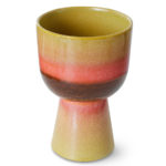 Retro Flower Pot – Lime Green