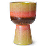Retro Flower Pot – Lime Green
