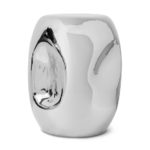 Currents – Table d’appoint chrome