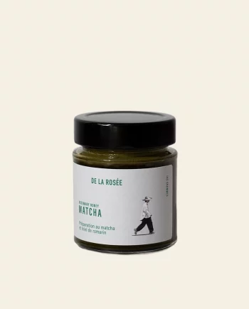 Miel de romarin et matcha