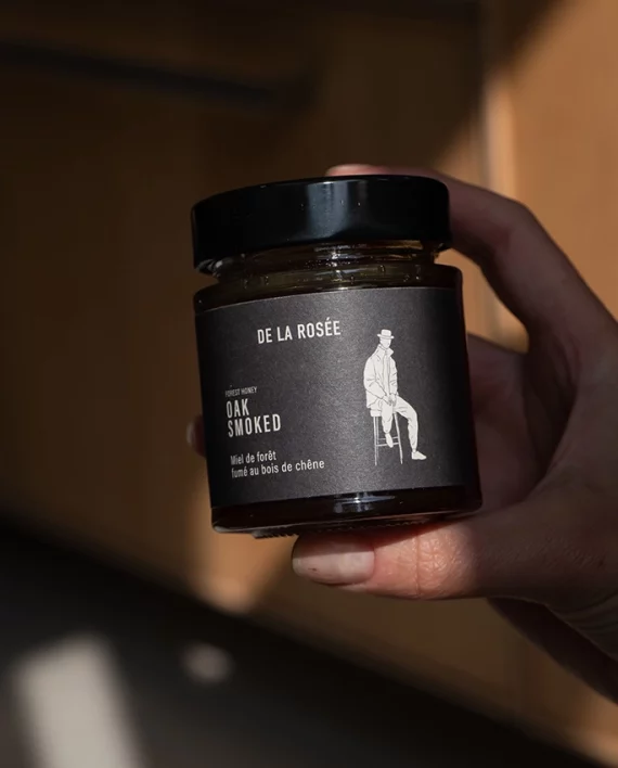 Miel de forêt fumé au bois de chêne