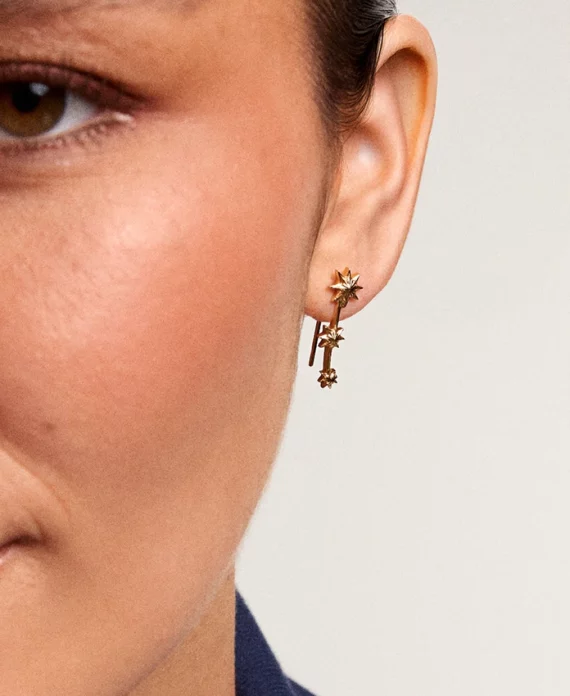 Lucky Star –  boucles d’oreilles