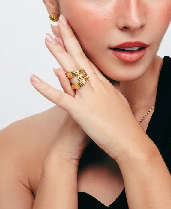 Contour Texture – bague