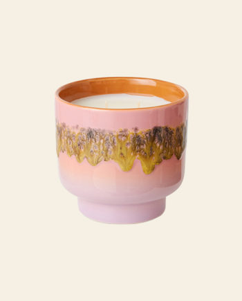 70s ceramics – bougie parfumée