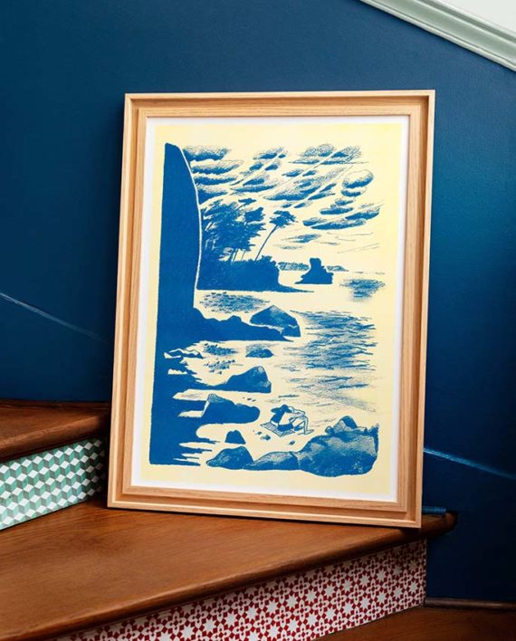 Île de Bréhat – affiche